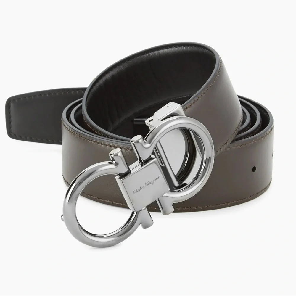 Salvatore Ferragamo Reversible Gancini Buckle Belt